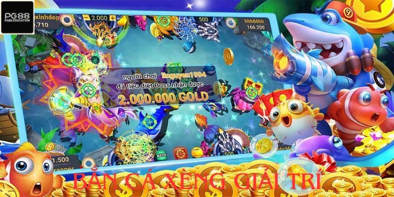 Trò chơi bắn cá trở thành hiện tượng giải trí độc đáo