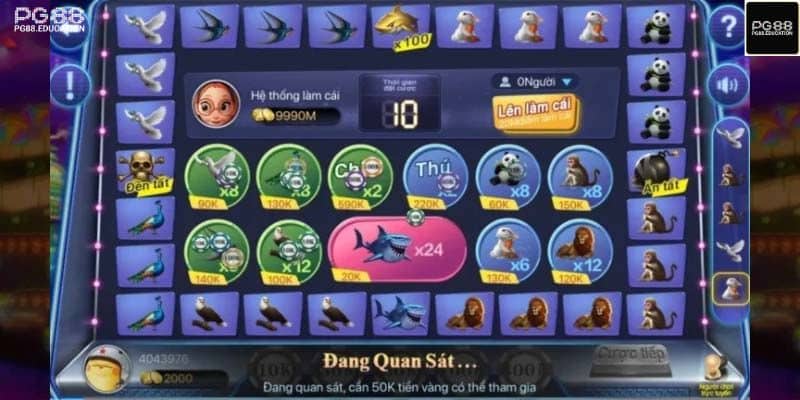 Cách chơi quay thú đơn giản