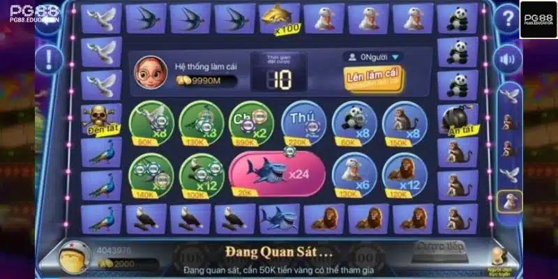 Cách chơi quay thú đơn giản